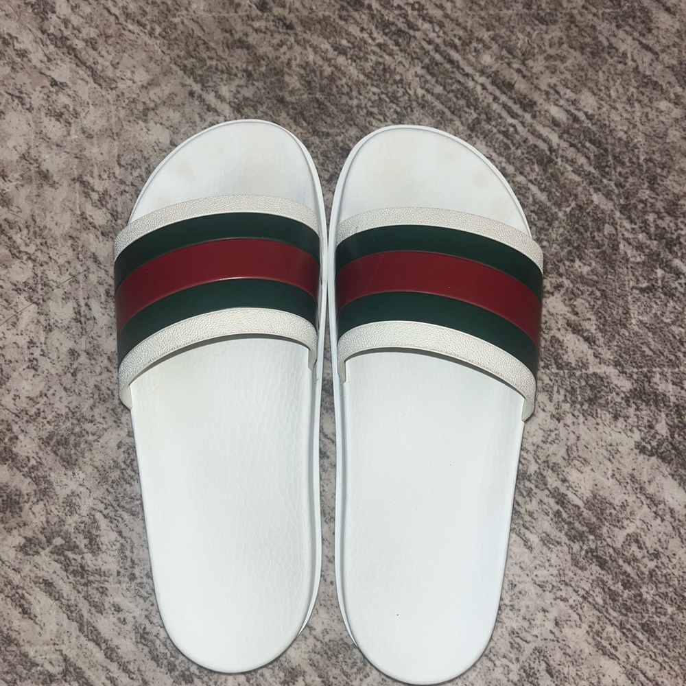 GUCCI Web Slide White